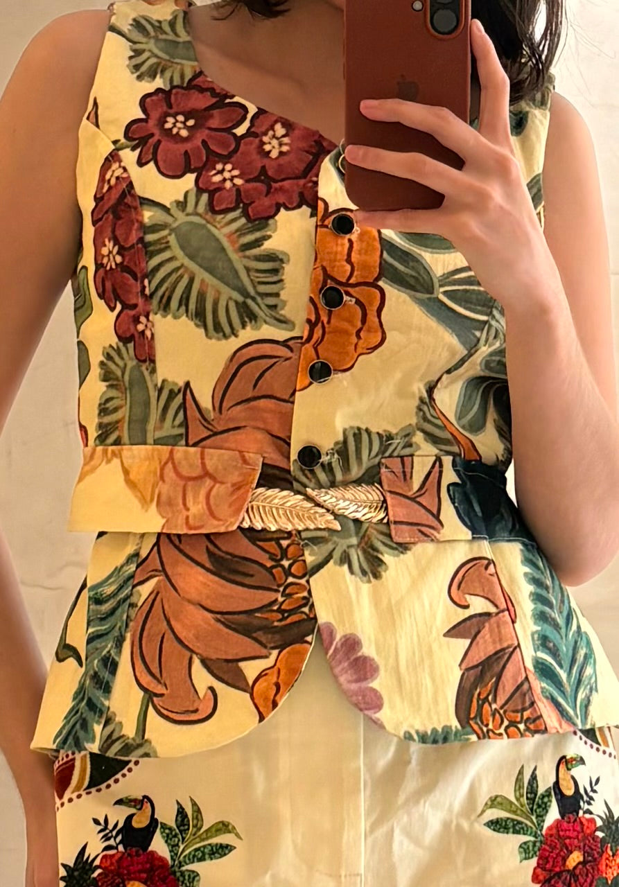 Colete Summer floral