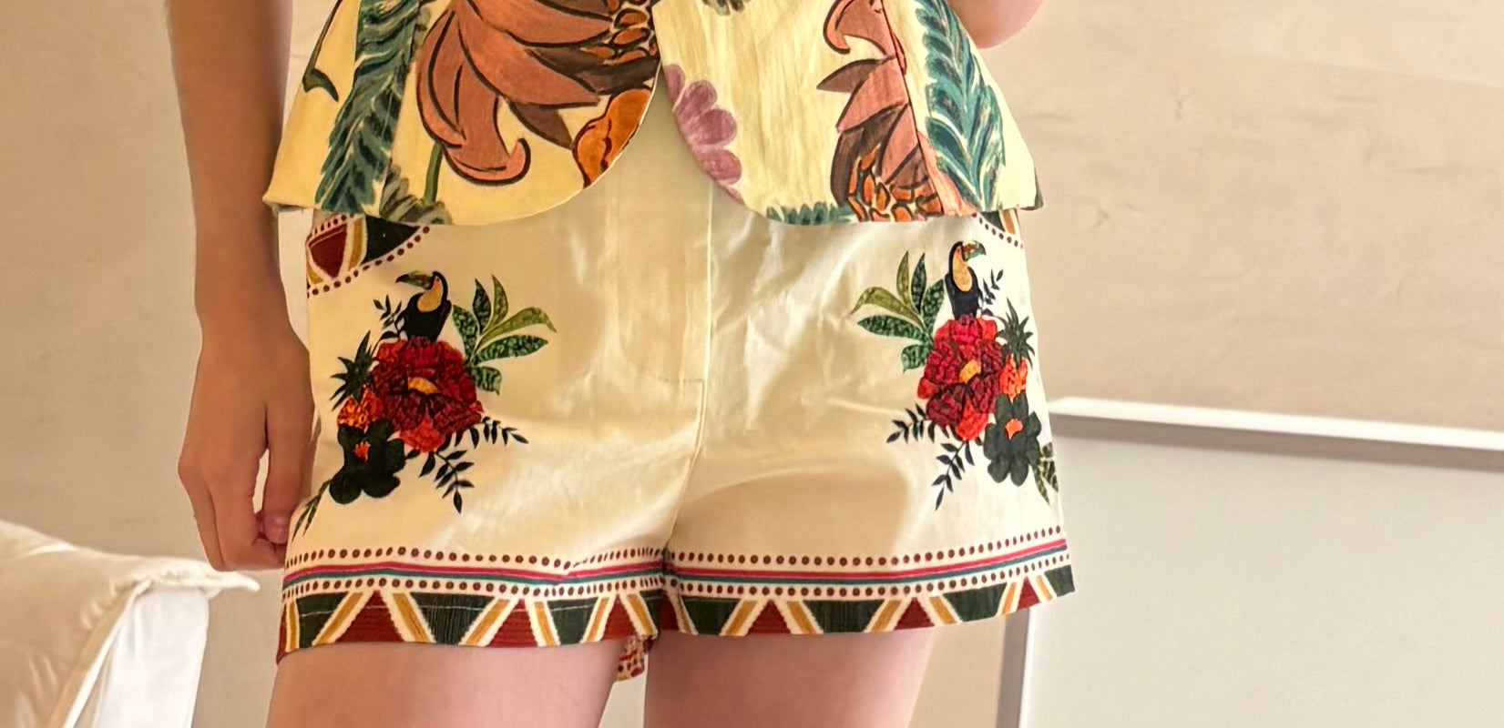 Shorts summer floral