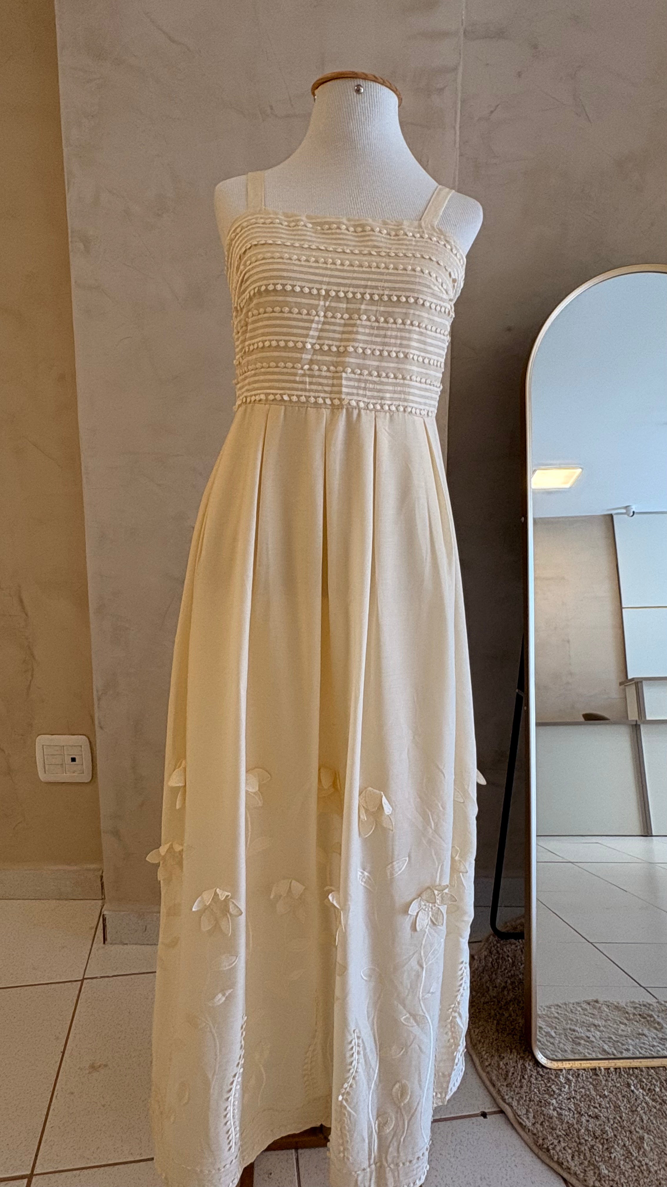 Vestido Angel off white